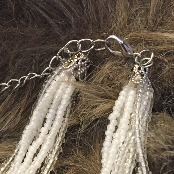 Vintage repurpose multi strand seed bead necklace - Picture 6 of 10